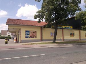 der E-aktiv-Markt in der Milower Friedensstraße