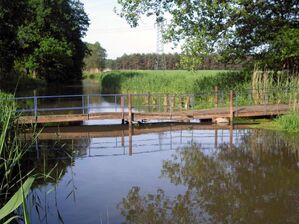 die marode Überführung der Stremme
