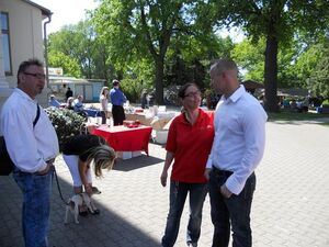 Felix Menzel im Gespräch mit Manuela Krüger-Gluchowski