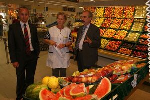 Felix Menzel, Karin Wienke und Martin Gorholt (v.l)